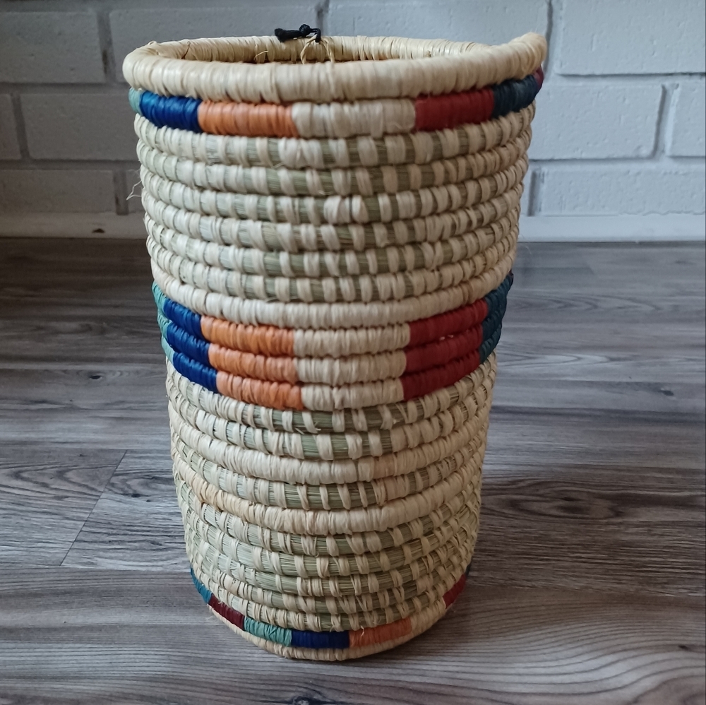 Threshold All Across Africa Woven Vase Vessel